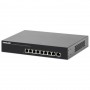 Intellinet 560764 9-Port Fast Ethernet PoE Switch with Gigabit Uplink