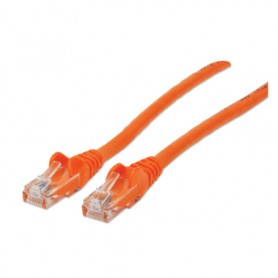 Intellinet 347334 Cat5e UTP Network Patch Cable orange