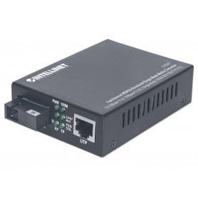 Intellinet 510547 Fast Ethernet WDM Bi-Directional Media Converter