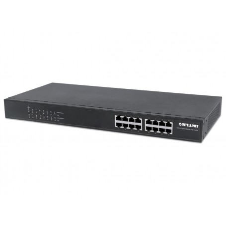 Intellinet 560993 16-Port Gigabit Ethernet PoE Switch
