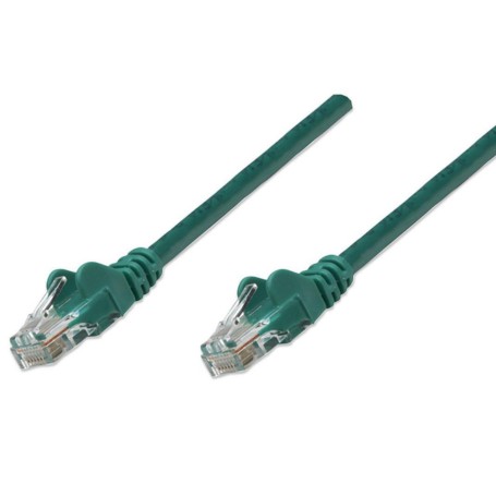 Intellinet 344845 Cat6 UTP Network Patch Cable Green