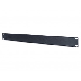 Intellinet 712675 19" Blank Panel, 1U, Black