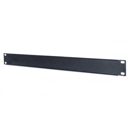 Intellinet 712675 19" Blank Panel, 1U, Black