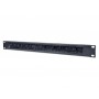 Intellinet 712767 19" Cable Entry Panel with Brush Insert