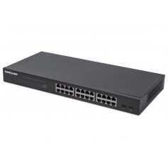 Intellinet 561044 24-Port Gigabit Switch with 2 SFP Ports
