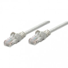Intellinet 334112 Cat6 UTP Network Patch Cable Gray