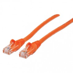 Intellinet 342261 Cat6 UTP Network Patch Cable Orange