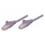 Intellinet 453530 Cat6 U/UTP Network Patch Cable, 100 ft (30.5 m), Purple