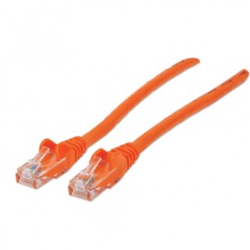 Intellinet 342278 Cat6 UTP Network Patch Cable Orange
