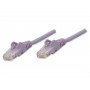 Intellinet 453516 Cat6 U/UTP Network Patch Cable, 50 ft (15.2 m), Purple