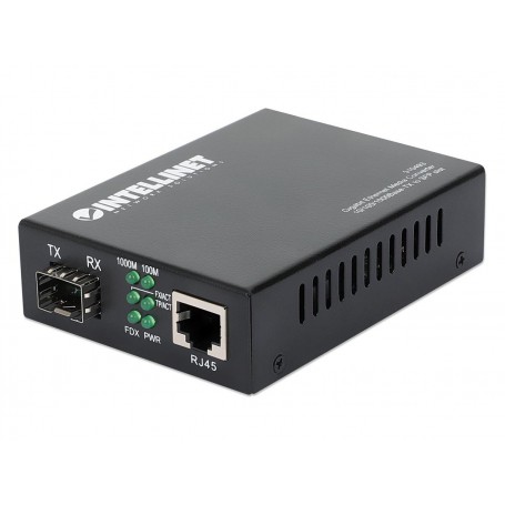Intellinet 510493 Fast Ethernet WDM Bi-Directional Media Converter
