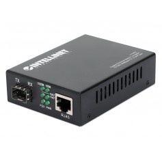 Intellinet 510493 Fast Ethernet WDM Bi-Directional Media Converter