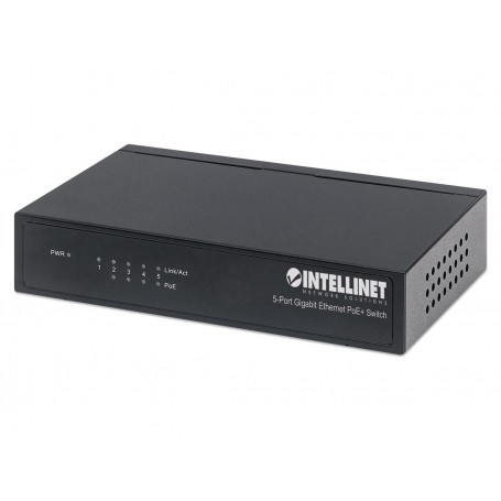 Intellinet 561228 8-Port Gigabit Web-Managed PoE+ Switch