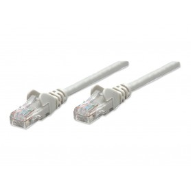 Intellinet 740036 Cat5e UTP Network Patch Cable Gray