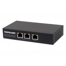 Intellinet 561266 2-Port High-Power PoE+ Extender Repeater
