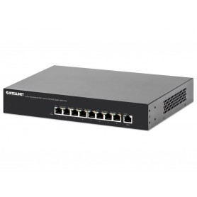 INTELLINET 560764 8-Port Fast Ethernet PoE+ Switch