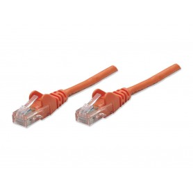 Intellinet 740067 Cat5e UTP Network Patch Cable Orange