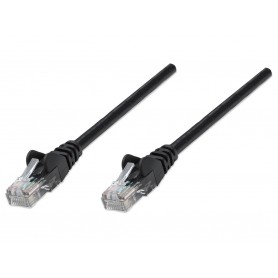 Intellinet 740104 Cat5e UTP Network Cable Black