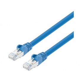 Intellinet 743020 Cat8 1 S FTP Network Patch Cable BLUE