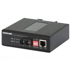 Intellinet 508964 Industrial Fast Ethernet Media Converter