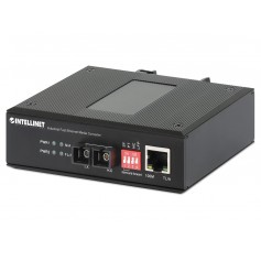 Intellinet 508964 Industrial Fast Ethernet Media Converter