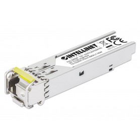 Intellinet 508599 Gigabit Fiber WDM Bi-Directional SFP Optical Transceiver Module