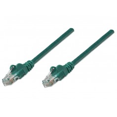 Intellinet 738224 Cat5e UTP Network Patch Cable Green