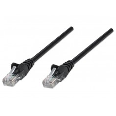 Intellinet 737074 Cat5e UTP Network Patch Cable Black