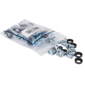 Intellinet 712194 Cage Nut Set (20-Piece M6 Rack Mounting Kit)