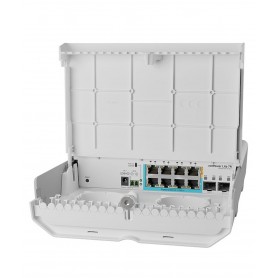 MikroTik CSS610-1Gi-7R-2S+OUT netPower Lite 7R Outdoor PoE Switch
