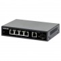 INTELLINET 561822 5-Port Gigabit Ethernet PoE Switch with SFP Port