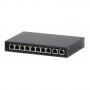 INTELLINET 562027 10-Port PoE Switch with 8 Gigabit Ethernet Ports