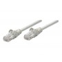 Intellinet 340526 Cat6 UTP RJ45 Network Patch Cable Gray
