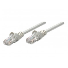 Intellinet 340526 Cat6 UTP RJ45 Network Patch Cable Gray