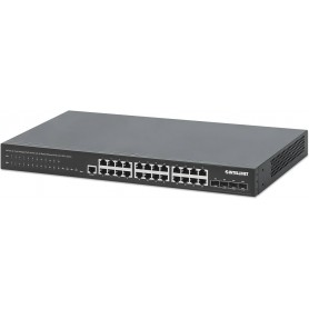 INTELLINET 561846 28-Port L2+ Fully Managed PoE+ Switch