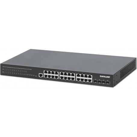INTELLINET 561846 28-Port L2+ Fully Managed PoE+ Switch