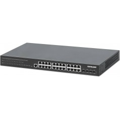 INTELLINET 561846 28-Port L2+ Fully Managed PoE+ Switch
