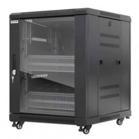 INTELLINET 716215 Pro Line 12U Network Cabinet with Integrated Fans