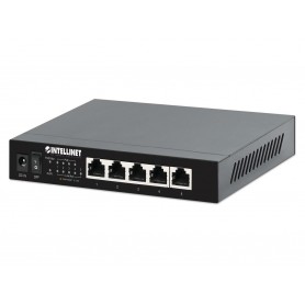 INTELLINET 561921 5-Port 2.5G Ethernet PoE+ Switch