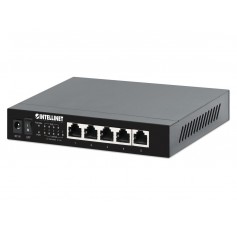 INTELLINET 561921 5-Port 2.5G Ethernet PoE+ Switch