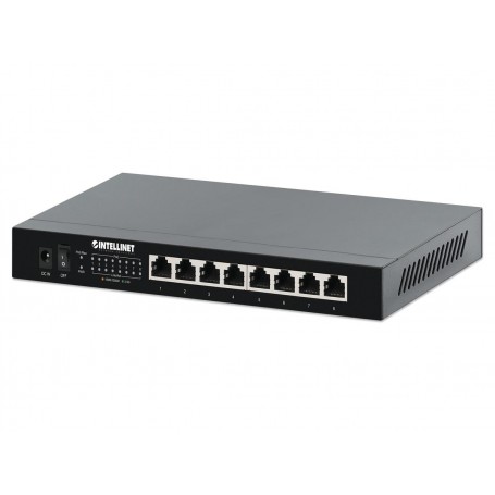 INTELLINET 561938 8-Port 2.5G Ethernet PoE+ Switch