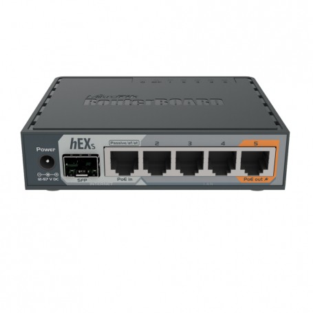 MikroTik RB760iGS hEX S Gigabit Ethernet Router with SFP Port