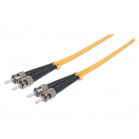 INTELLINET 751261 2 m ST to ST OS2 SM Fiber Optic Patch Cable