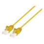 INTELLINET 743457 1 ft Cat6 U/UTP Slim Network Patch Cable