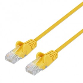 Intellinet 745727 Cat6 U UTP Slim Network Patch Cable Yellow