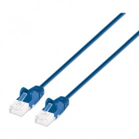 Intellinet 745765 Cat6a U UTP Slim Network Patch Cable Blue