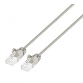 Intellinet 745772 Cat6a U UTP Slim Network Patch Cable Gray