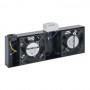 Intellinet 716383 2 Fan Roof Mount Ventilation Unit with Thermostat