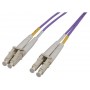 Intellinet 752343 Fiber Optic Patch Cable 20 m LC to LC UPC OM4 Multimode