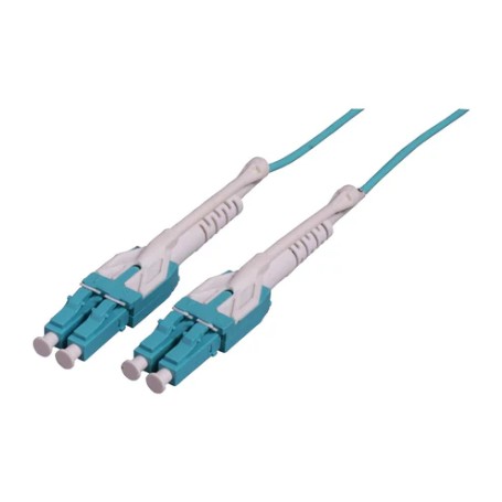 Intellinet 752565 Fiber Optic Patch Cable 2 m LC to LC UPC OM4 Multimode